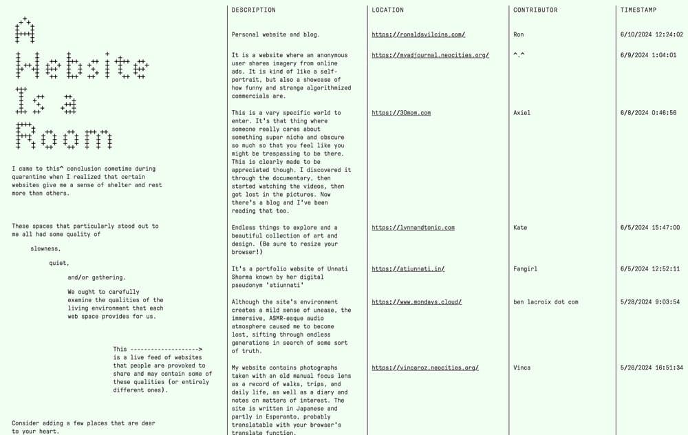 A Website Is a Room screenshot